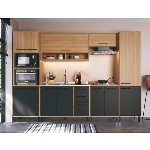 Cozinha Havana Rovere/Grafite