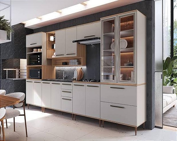 Cozinha Isabelle 02 Freijo/Arenas