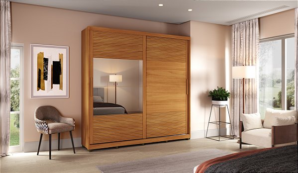 Roupeiro Malthus Nature 100% MDF