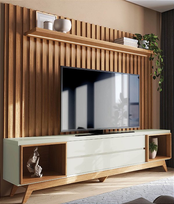 Rack e Painel Ripado TB343F WJ Dalla Costa