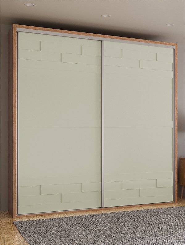 Roupeiro 2 Portas de Correr TW302 JW Dalla Costa