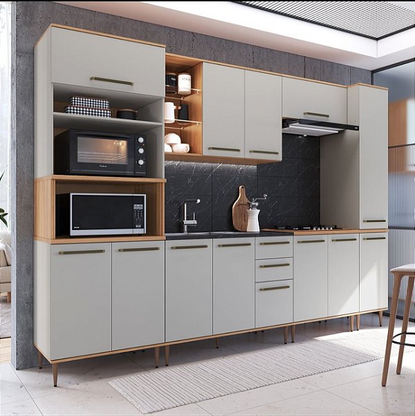 Cozinha Isabelle 01 Freijo/Arenas