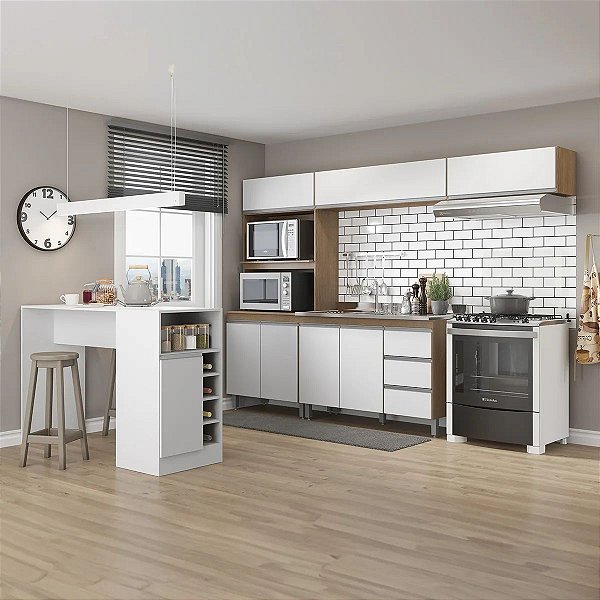 Cozinha Sabrina com Bancada AVL/BTX