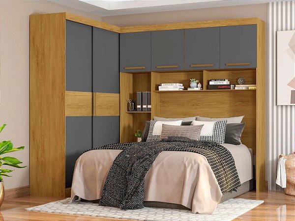 Quarto Paris Freijó/Grafite