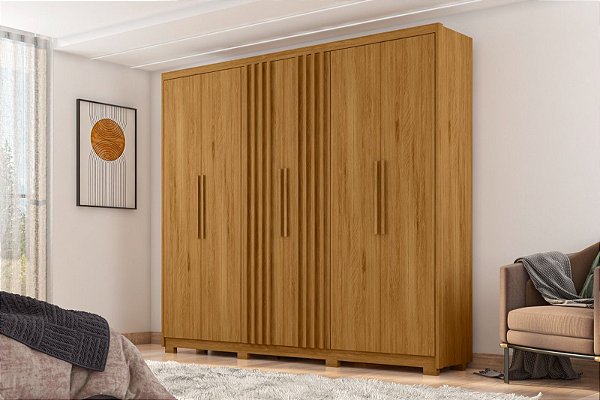 Roupeiro Lugano MDF Freijo 171.500