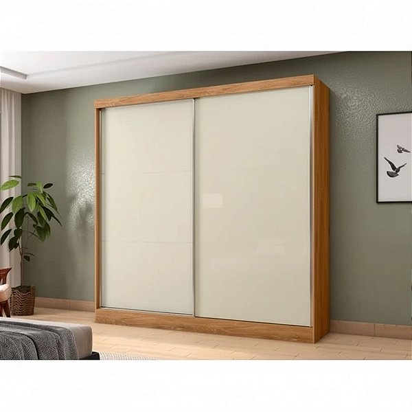 Roupeiro Lisboa MDF Freijo/Off White 152.550