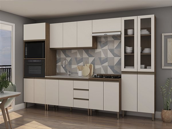 Cozinha Planejar Ebano/Off White