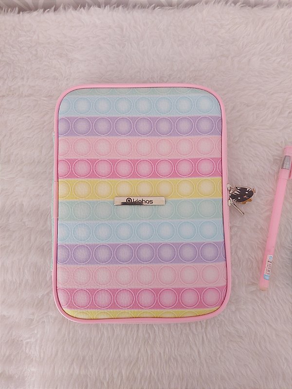 Estojo slim para 36 lápis cores ou temas