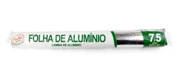Mello Clean Papel Alumínio  45 cm x 7,5 m