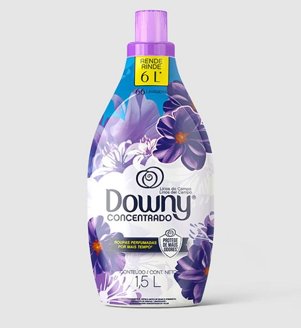 Downy Amaciante Lírios do Campo 1,5L