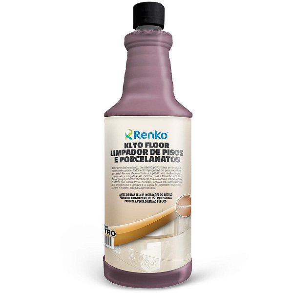 Renko Klyo Floor Limpador Pesado para Pisos e Porcelanatos 1L