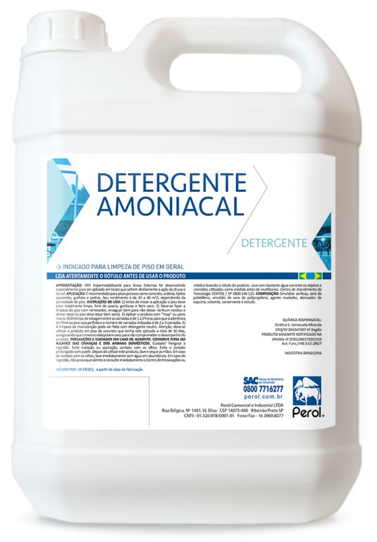 Perol Detergente Amoniacal 5 Litros (para porcelanatos)