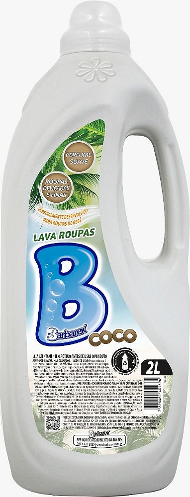 Barbarex Lava Roupas Coco 2 L