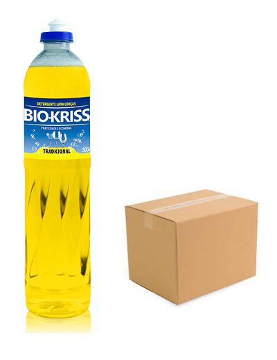 Bio-kriss Detergente Neutro 500 ml c/ 24 un.