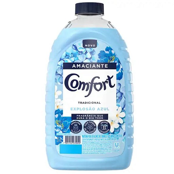 Comfort Amaciante Explosão Azul 1,8L