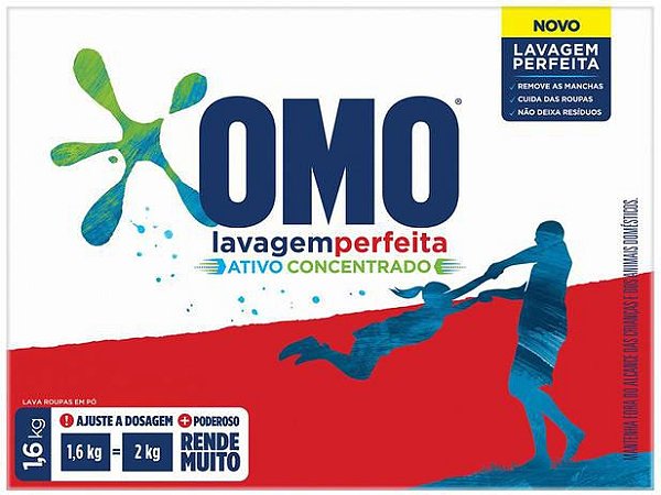 Omo Sabão em pó 1,6kg