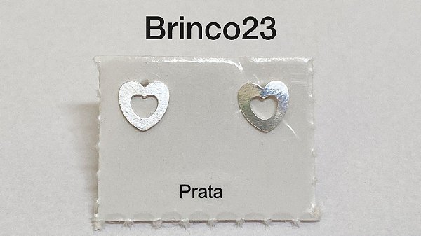 Brinco em prata 925 tarracha banhada a prata