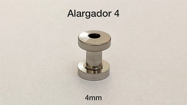 Alargador aço 4mm