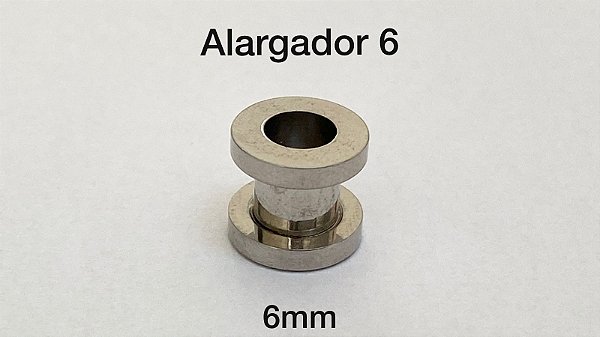 Alargador aço 6mm