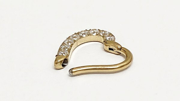 daith coraçao pvd 9mm (direita)