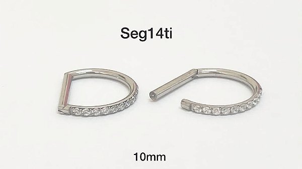 Segmento titânio 10mm