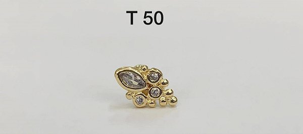 tragus folheados