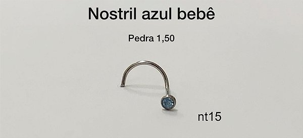 nostril azul bebe