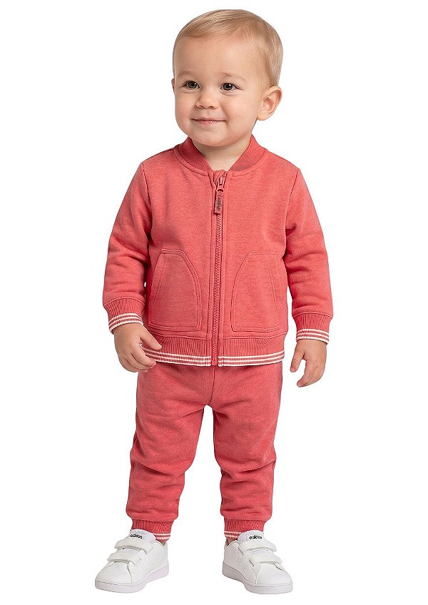 Conjunto em Moletom baby Oshkosh