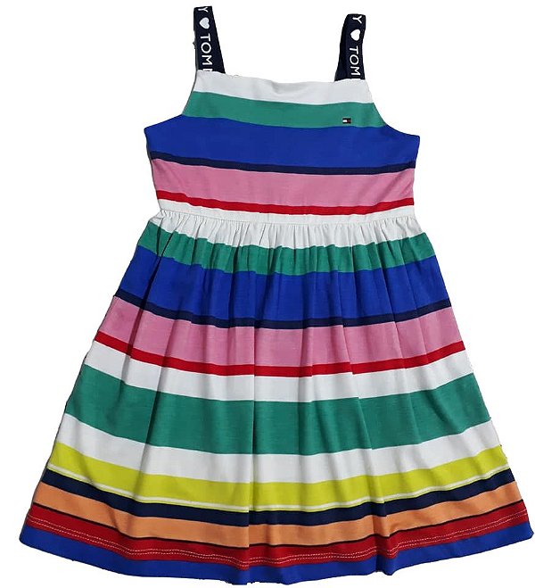 Vestido listras color Tommy Hilfiger