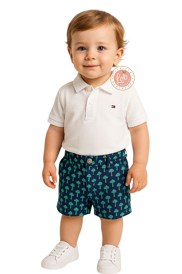 Bermuda Bebê Tommy Hilfiger