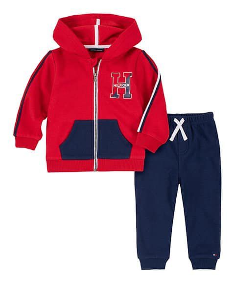 Conjunto em Moletom baby Tommy Hilfiger