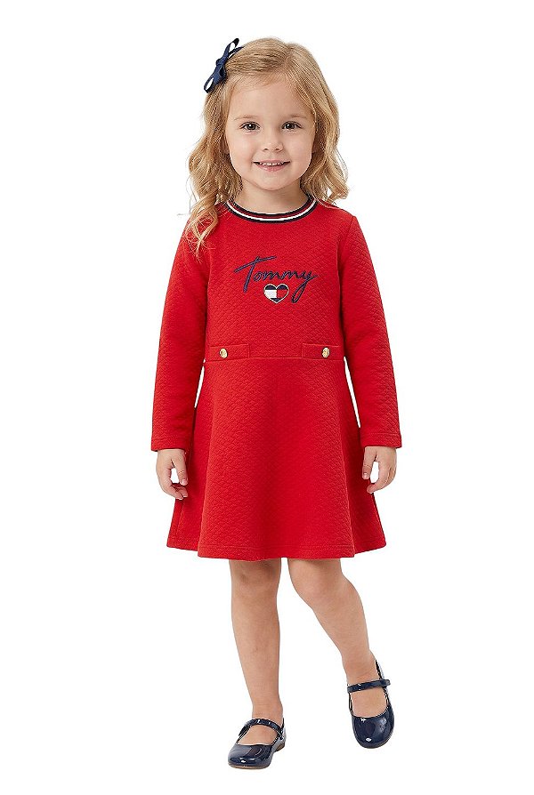 Vestido em Malha Tommy Hilfiger