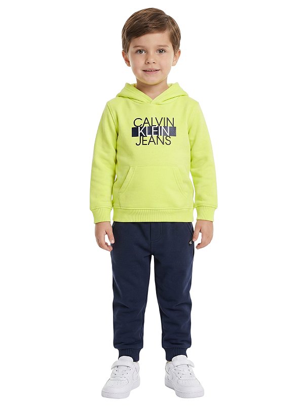 Conjunto em Moletom Kids Calvin Klein
