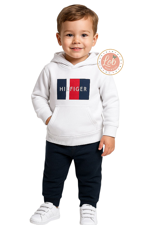 Conjunto em Moletom  Kids Tommy Hilfiger