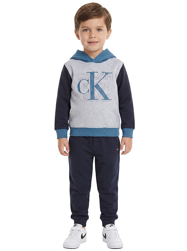 Conjunto em Moletom Kids Calvin Klein