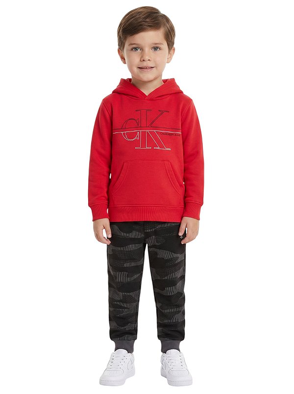 Conjunto em Moletom Kids Calvin Klein