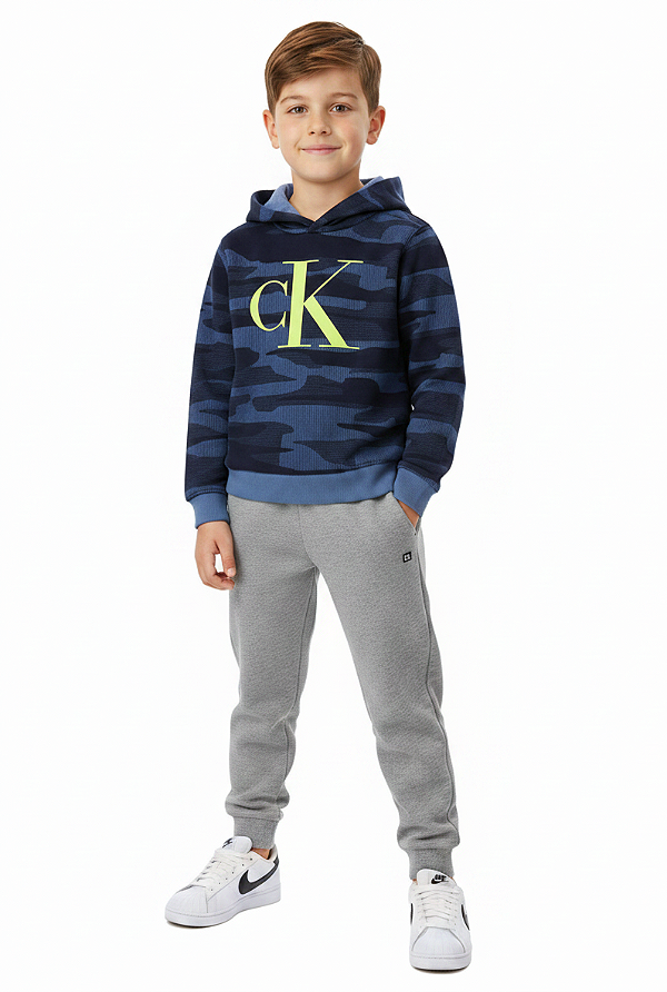 Conjunto em Moletom Kids Calvin Klein