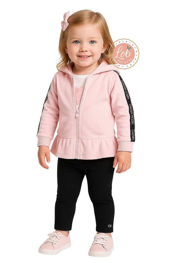 Conjunto  Kids 3 Peças Calvin Klein