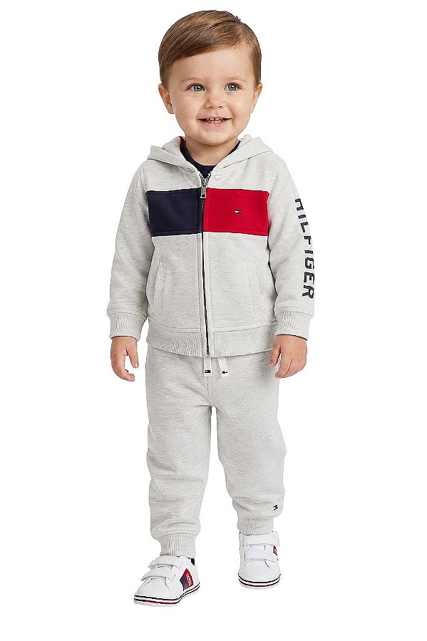 Conjunto em Moletom babe Tommy Hilfiger