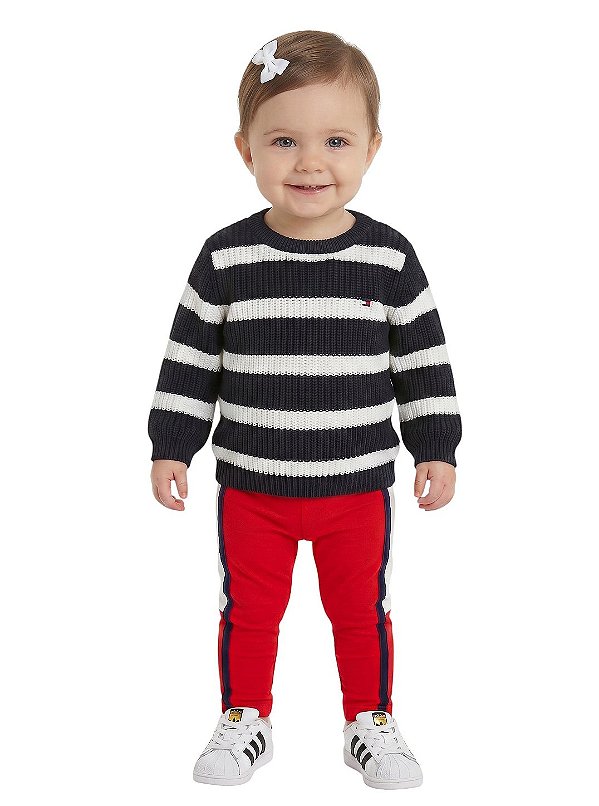 Sueter em Tricô Baby Tommy Hilfiger