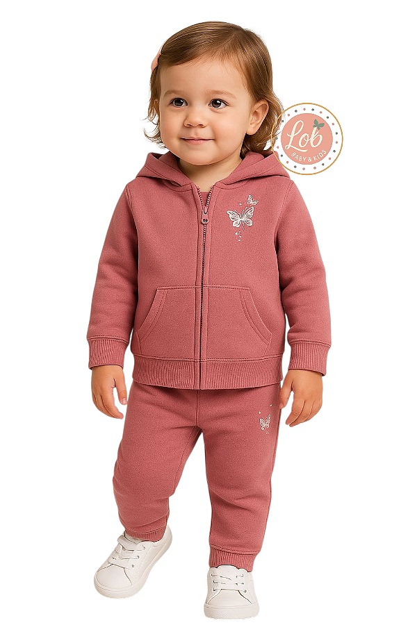Conjunto em Moletom Oshkosh