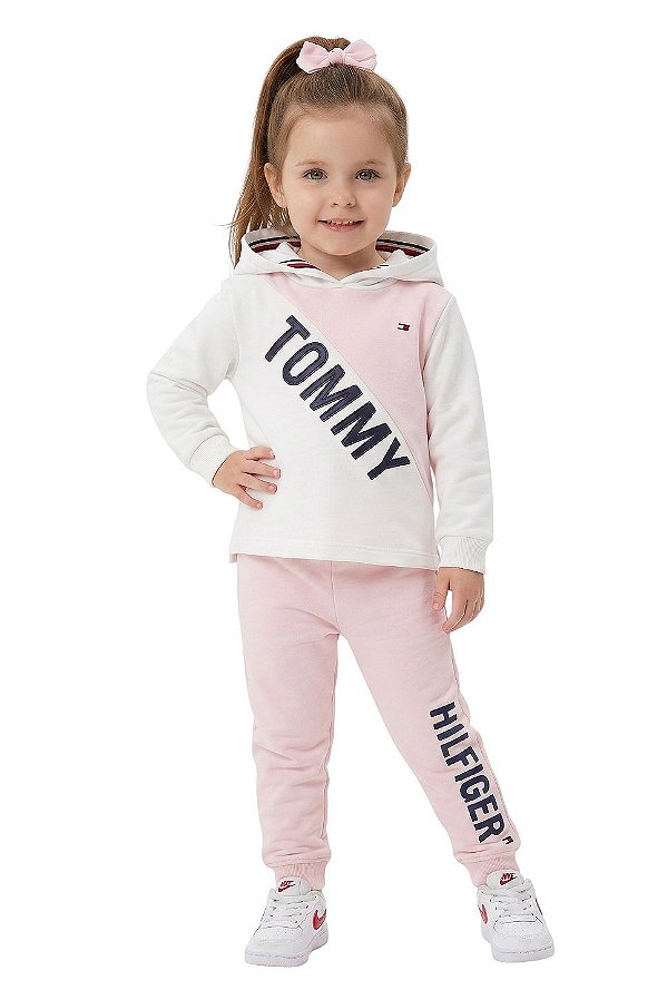 Conjunto em Moletom Kids Tommy Hilfiger