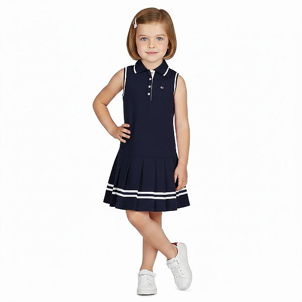 Vestido Tenista Kids Tommy Hilfiger