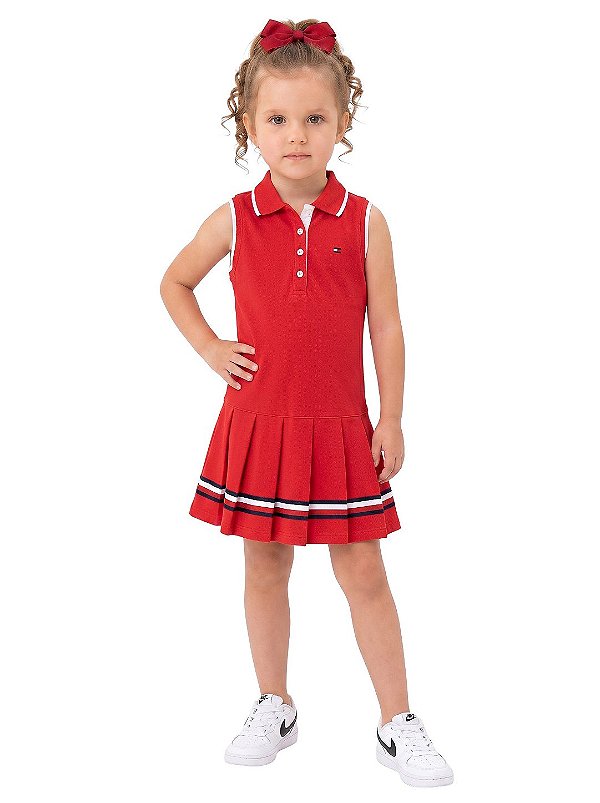 Vestido Tenista Infantil Tommy Hilfiger