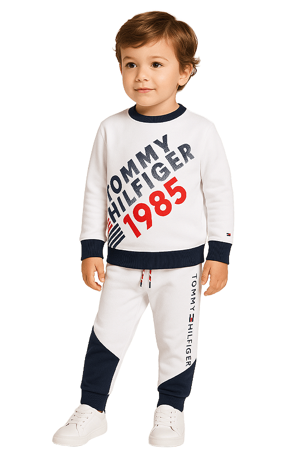 Conjunto em Moletom Kids Tommy Hilfiger