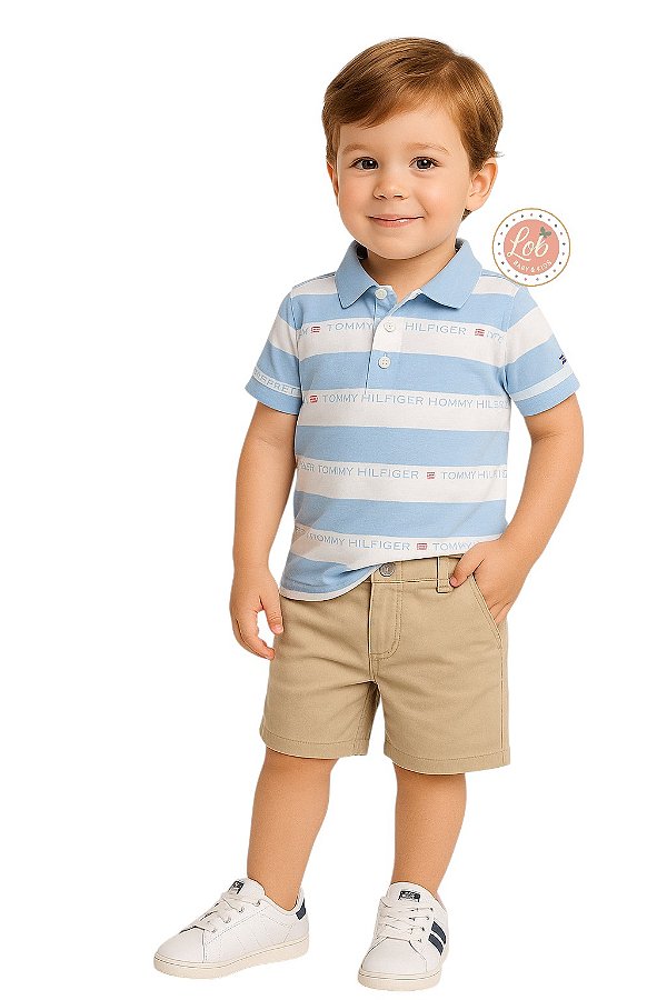 Conjunto Kids Polo Tommy Hilfiger