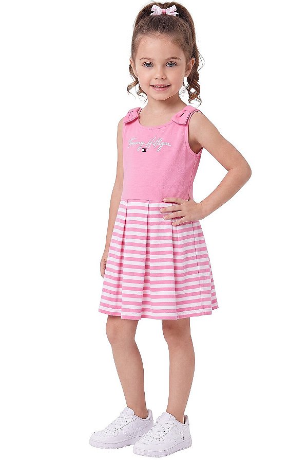 Vestido Infantil Tommy Hilfiger