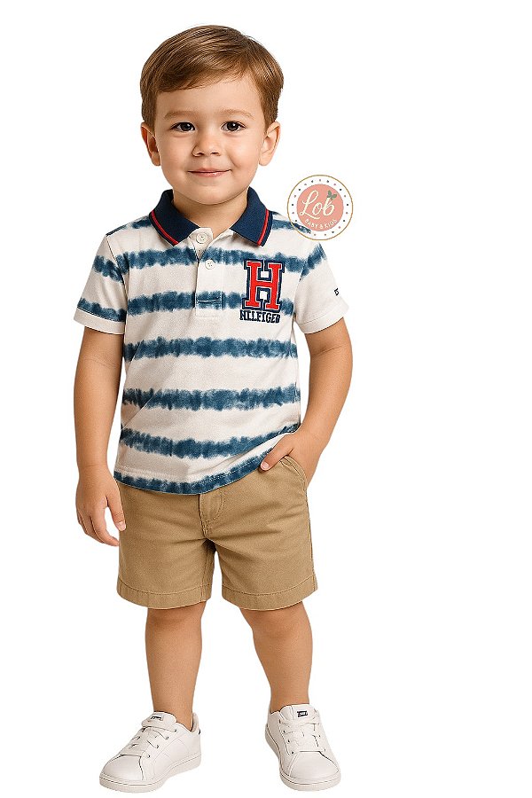Conjunto Kids Polo Tommy Hilfiger