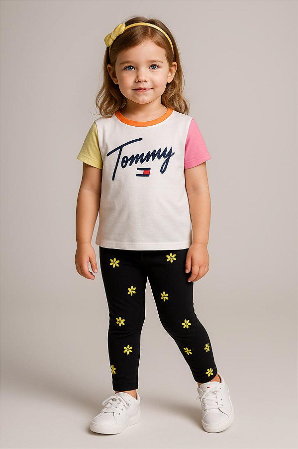 Conjunto Margaridas Kids Tommy Hilfiger