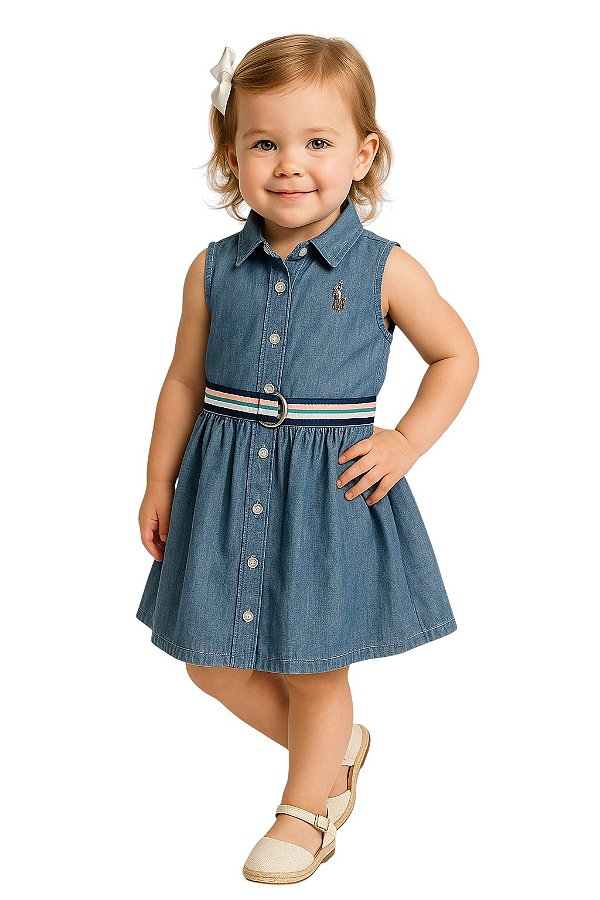Vestido Kids Polo Ralph Lauren